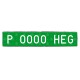 PLACA TEMPORAL PARTICULAR LARGA