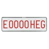 PLACA DE V.E. LARGA 340X110