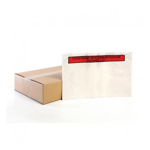 CAJA 1.000 SOBRES PACKING LIST 240 X 175 MM