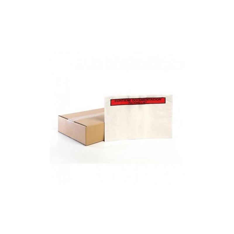 CAJA 1.000 SOBRES PACKING LIST 240 X 175 MM