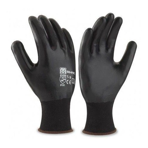 GUANTES DE POLIESTER PALMA DE NITRILO