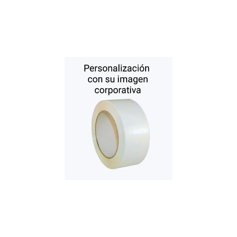 CINTA ADHESIVA EMBALAJE PVC BLANCA PERSONALIZADA 128X50 m