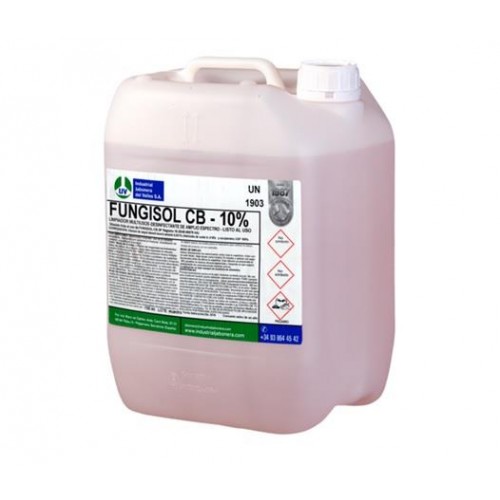BACTERICIDA FUNGICIDA VIRICIDA FUNGISOL CB-10% (5 L.)