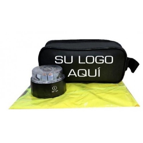 KIT V-16 PERS. BOLSO PIEL CON BALIZA GEOLOCALIZABLE