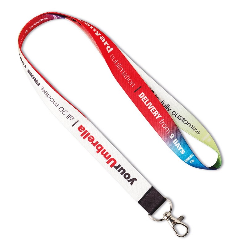 LANYARD - NECK (50x10 cm) PERS. A TODO COLOR
