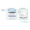 ESTUCHE 500 ETIQUETAS ADHESIVAS CAMBIO ACEITE