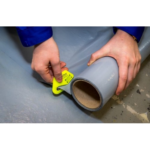 FILM ADHESIVO PROTECTOR SUPERFICIES \"OPTICLEAN\" 100 CM X 25 M