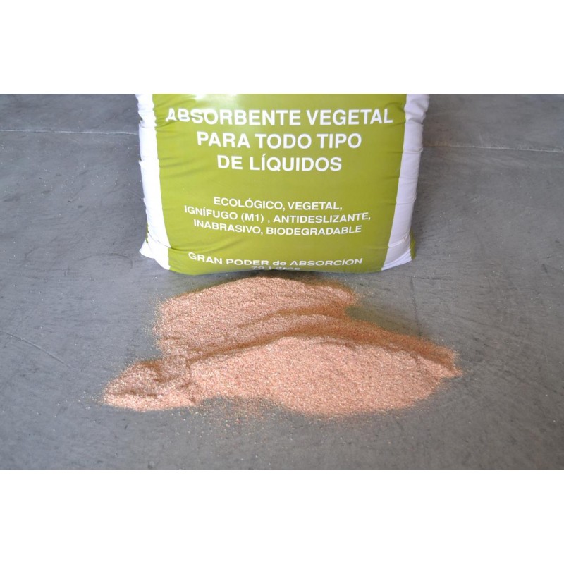 ABSORBENTE GRANULADO VEGETAL (SACO 10 kg)